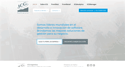 Desktop Screenshot of icgargentina.com.ar